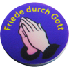 Betende Hände - Friede durch Gott