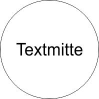 Text Mittig