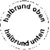 Halbrund oben Halbrund unten